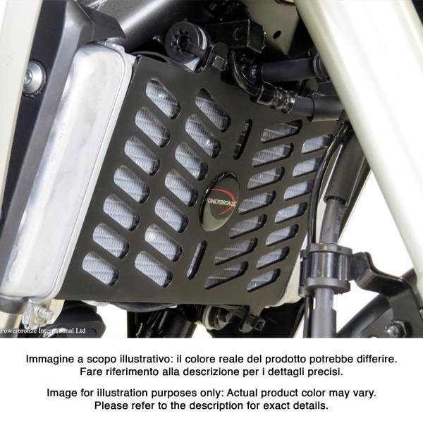 Griglia protezione radiatore PowerBronze nero lucido Honda CB300R Neo Sports Cafe 2018-2024