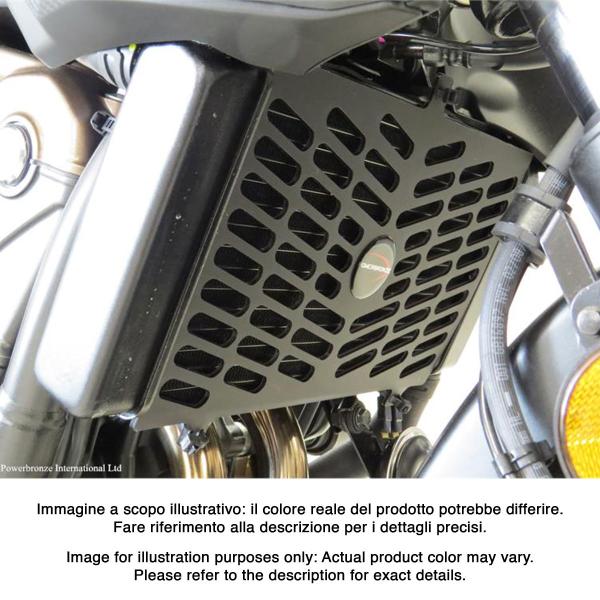 Griglia protezione radiatore PowerBronze rosso Honda CB500F 2016-2024