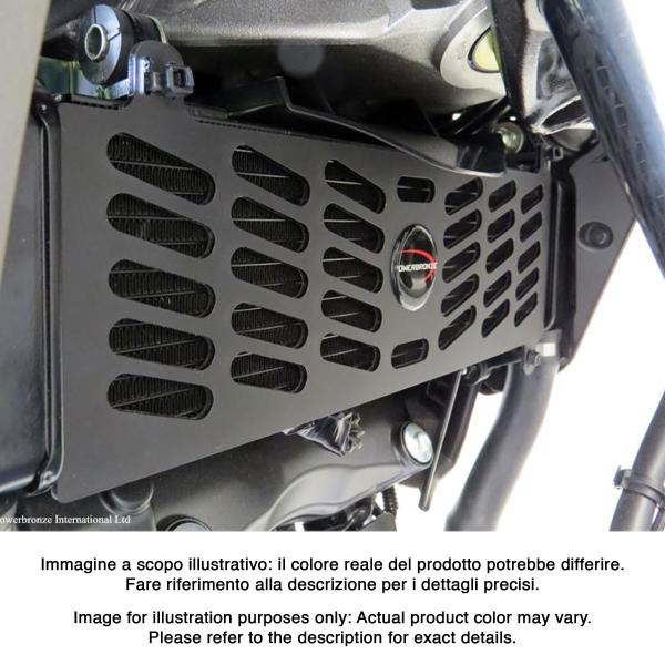 Griglia protezione radiatore PowerBronze rosso Honda VFR800 2014-2020