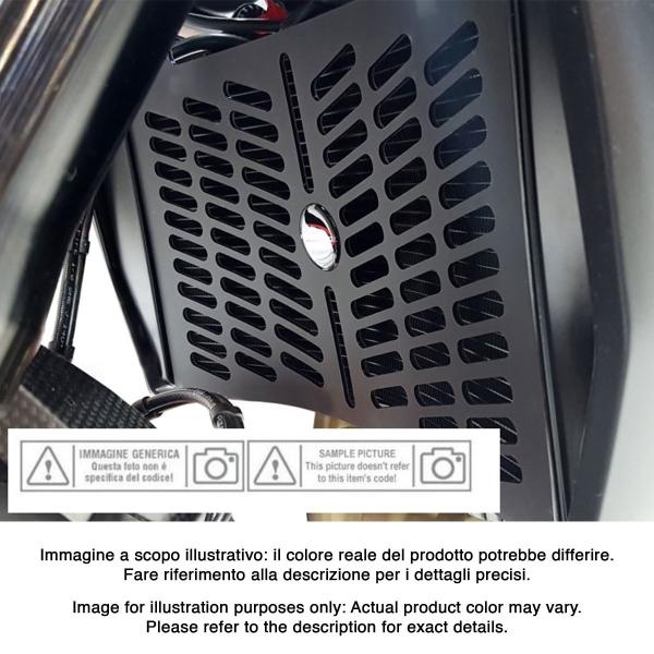 Griglia protezione radiatore PowerBronze bianco Honda CBR500R 2013-2018