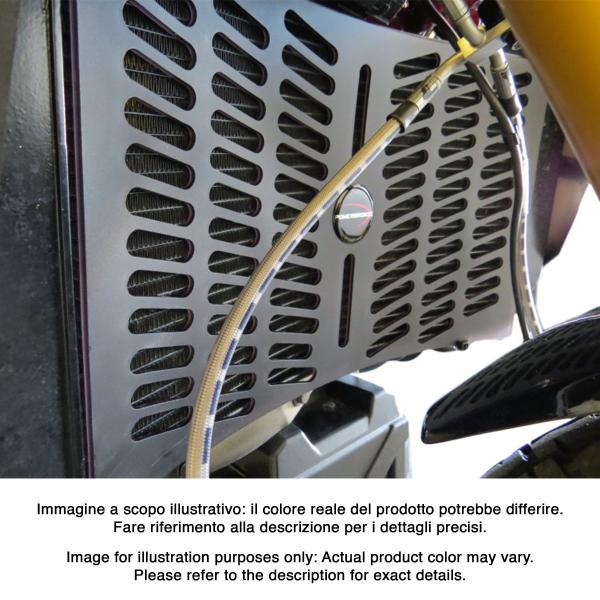 Griglia protezione radiatore PowerBronze nero opaco Indian FTR1200 / S / Rally 2019-2024