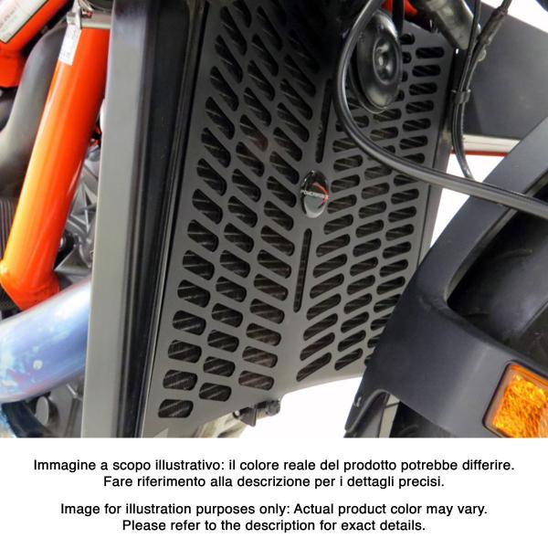 Griglia protezione radiatore PowerBronze bianco KTM SuperDuke 1290R/RR 2020-2024
