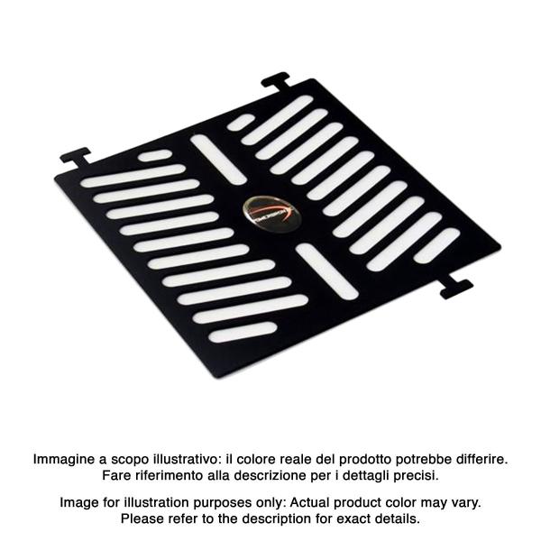 Griglia protezione radiatore acciaio PowerBronze nero Suzuki GSXR125 2017-2024