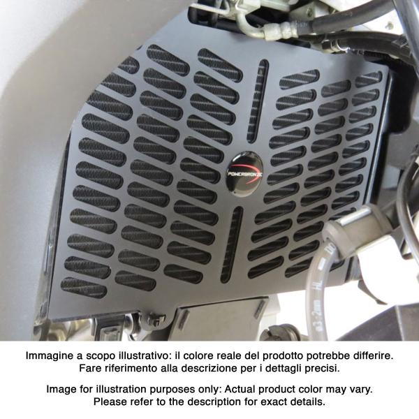 Griglia protezione radiatore PowerBronze bianco Suzuki Vstrom 650 2017-2024