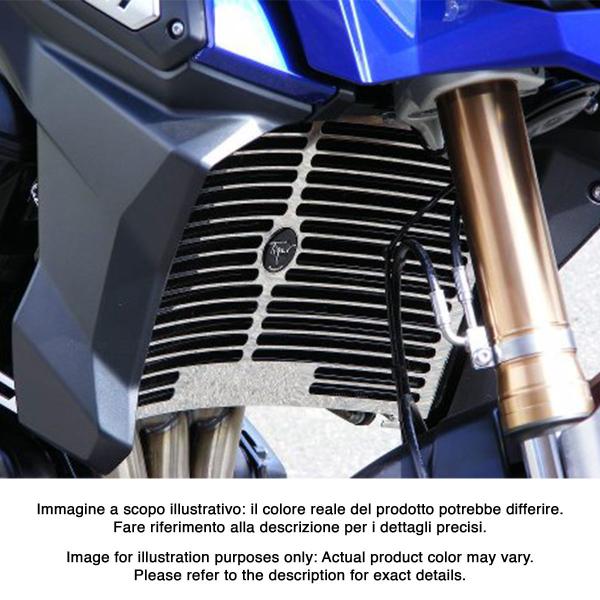 Griglia protezione radiatore acciaio PowerBronze lucido Triumph Tiger xplorer 1200 2012-2015
