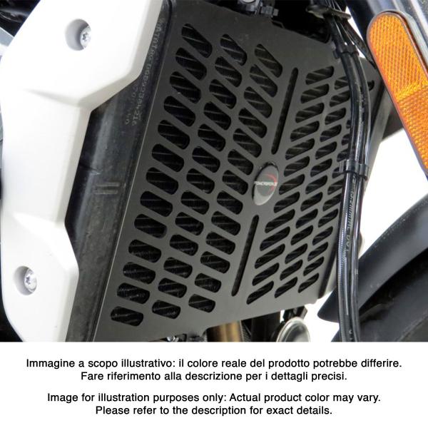 Griglia protezione radiatore PowerBronze nero lucido Triumph Trident 660 2021-2025
