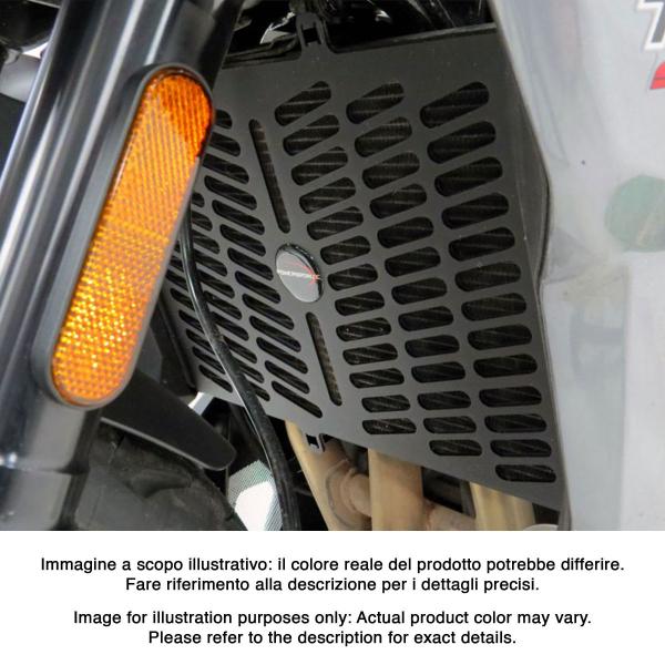 Griglia protezione radiatore PowerBronze nero opaco Triumph Tiger 660 Sport 2022-2024