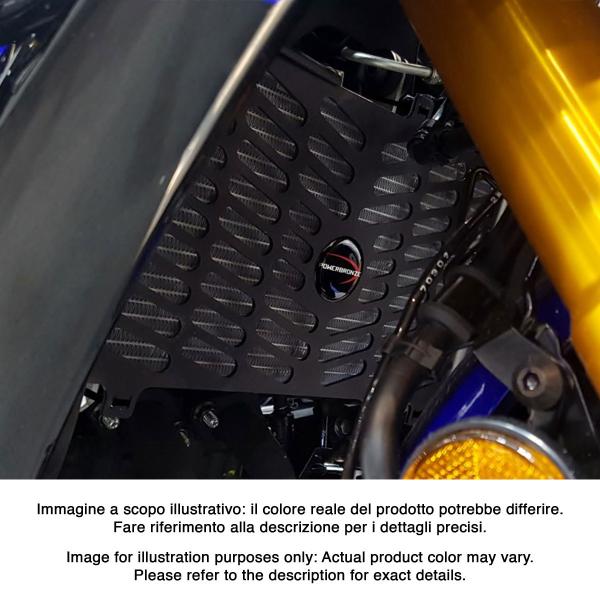 Griglia protezione radiatore PowerBronze bianco Yamaha R3 2015-2017