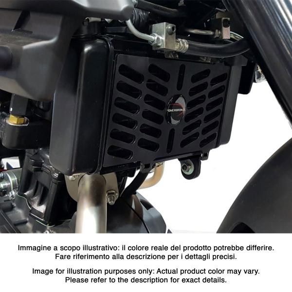 Griglia protezione radiatore PowerBronze blu Yamaha MT125 ABS 2014-2019