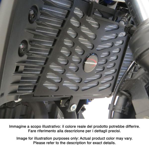 Griglia protezione radiatore PowerBronze blu Yamaha MT03 2016-2024