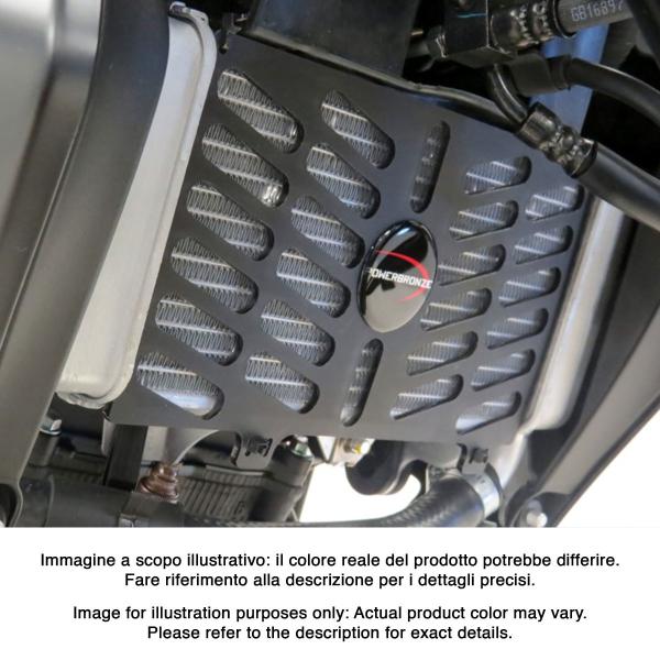 Griglia protezione radiatore PowerBronze nero lucido Yamaha XSR125 2021-2024