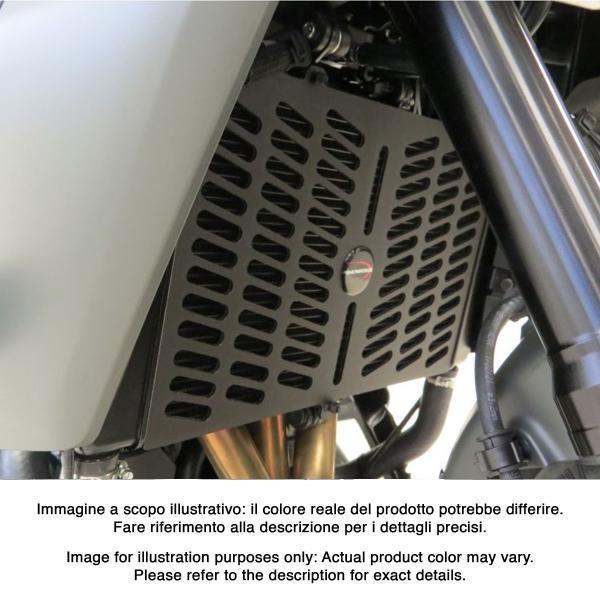 Griglia protezione radiatore PowerBronze nero lucido Yamaha Tracer 9 2021-2024