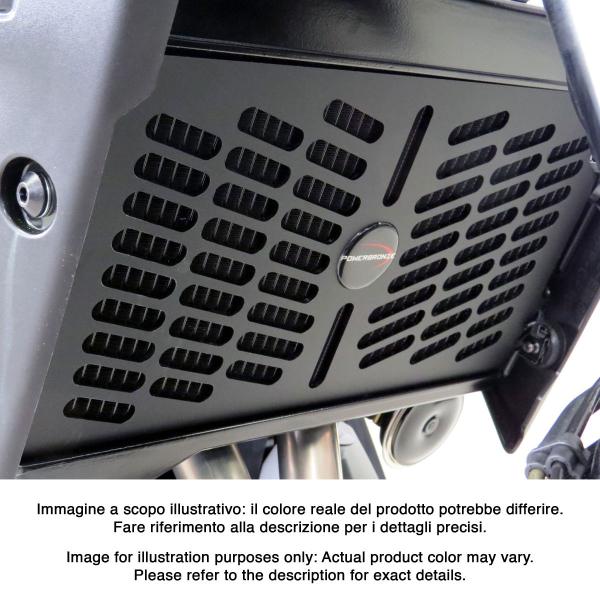 Griglia protezione radiatore PowerBronze nero opaco Yamaha Tracer 700 2016-2019