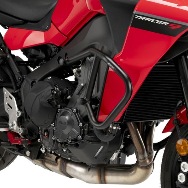 Puig Black Engine crash bars Yamaha Tracer 9 2021-2024