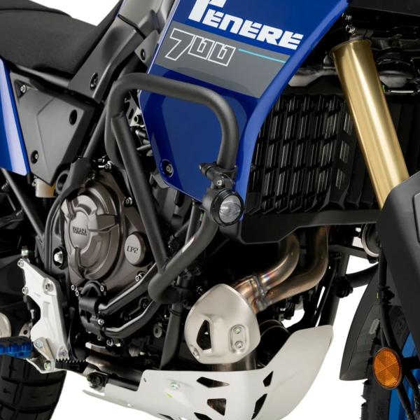 Puig Black Engine crash bars Yamaha Tenere 700 2021-2025