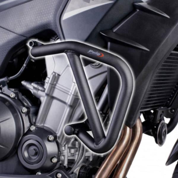 Puig Black Engine crash bars Honda CB500X 2013-2018