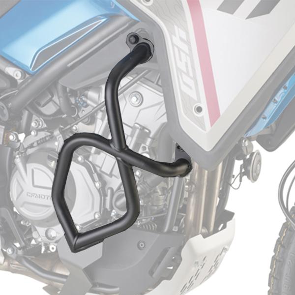 Engine guard Givi black crash bars CFmoto 450MT 2024-2025
