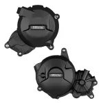 Complete engine crankcase cover protection set GBRacing Ducati DesertX 2025-2026