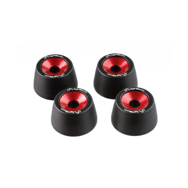Lightech Wheel Axle Protector Kit Red