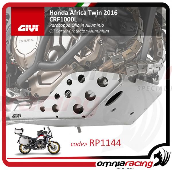 GIVI Paracoppa Olio / Protezioni Motore in Alluminio Specifico per Honda CRF1000L Africa Twin 16>