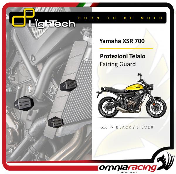 Lightech Protezioni Telaio / Fianchetti Radiatore per Yamaha XSR 700 16> 2016> Colore Silver