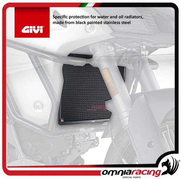 GIVI Radiator Guard Stainless Steel Black Specific for Ducati Multistrada 950 2017>