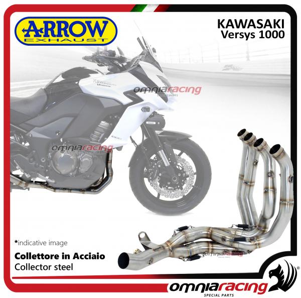 Arrow Collector Steel Not Catalytic Only for Arrow Exhaust for Kawasaki Versys 1000 2015 2
