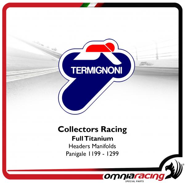 Termignoni Collettore SBK Racing Titanio per Terminale di Scarico DUCATI Panigale 1199 / 1299 12>16