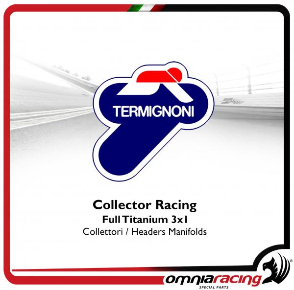 Termignoni Collettori Racing Titanio 3x1 Non Omologato per MV Agusta F3 675 12>16