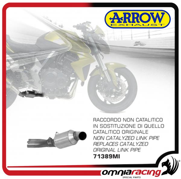 Arrow Raccordo Centrale Non Catalitico Per Honda CB 1000 R 2008>2016
