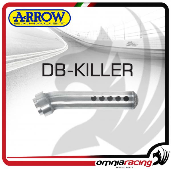 Arrow DB-Killer Uscita Piegata con innesto universale 58mm e Diametro Tubo 42,4mm