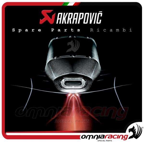 Akrapovic Ricambi - Terminale di scarico in carbonio per Yamaha YZF R6 2009 09