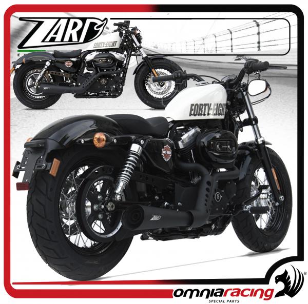 Zard Joker Nero Racing per Harley Davidson Sportster 883/1200 2014 14> Impianto di Scarico Completo