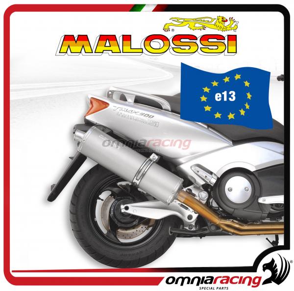 Malossi Terminale di Scarico completo omologata Maxi Wild Lion per Yamaha Tmax 500 2001>2007