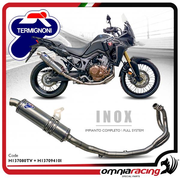 Termignoni Full Exhaust System For Honda Africa Twin Crf 1000l 2016 16 H137080tv H13709410i Full
