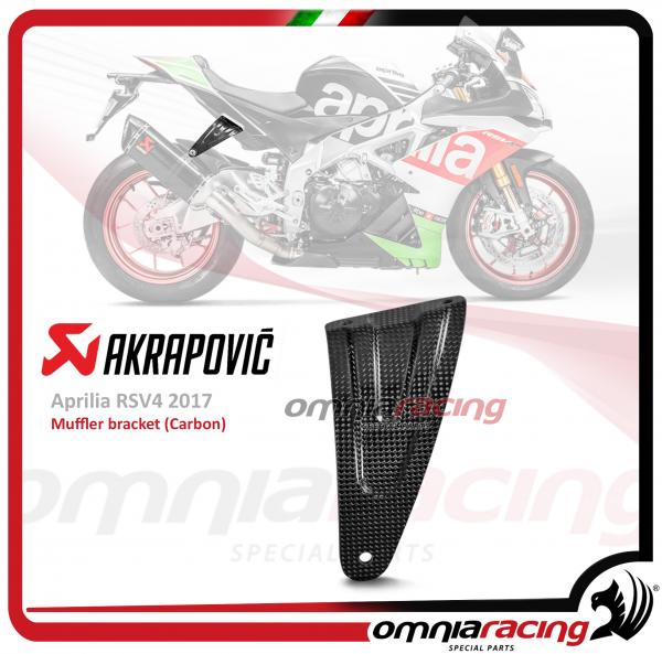 Akrapovic Staffa marmitta in carbonio per terminale S-A10SO9-RC Aprilia RSV4 RR / RF 2017 17-