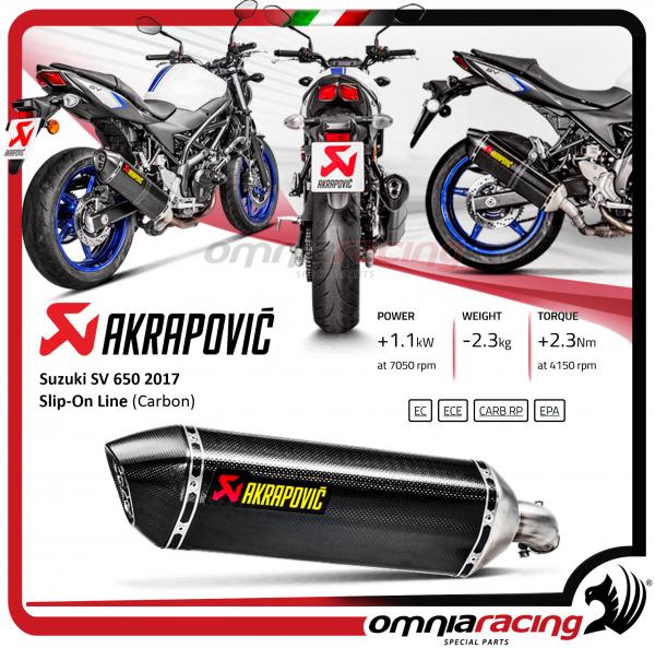 sv650 slip on exhaust