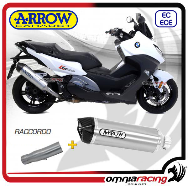 Pot D'échappement Arrow + Link Pipe Pour BMW C 650 Sport 2016-2021 - Neuf Italie