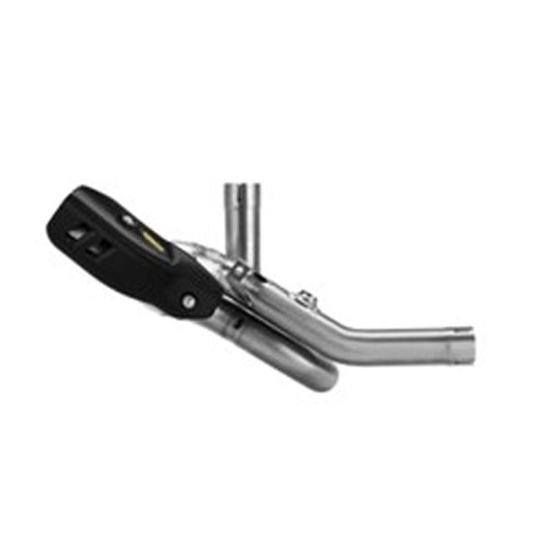 Arrow Racing steel Link pipe headers Ducati DesertX 2026