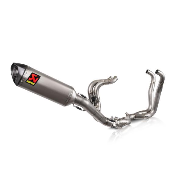 Akrapovic full exhaust Aprilia RSV4 2021-2026 racing titanium Evolution Line
