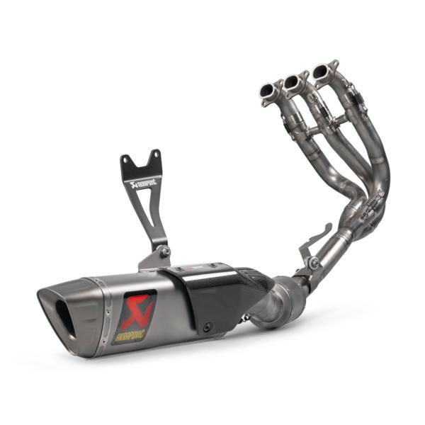 Akrapovic complete exhaust Evolution titanium racing Triumph Street Triple 765S/R/RS 2025