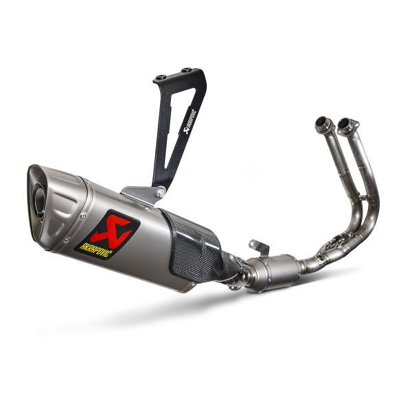 Scarico completo Akrapovic Yamaha R7 2026 titanio racing Evolution Line