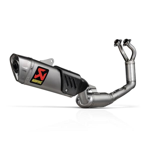 Akrapovic complete exhaust Yamaha R7 2026 approved titanium