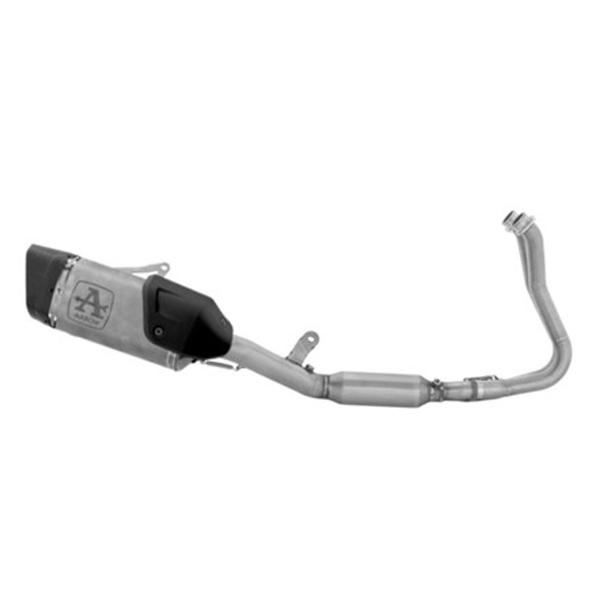 Full exhaust Arrow Yamaha R7 2022-2024 approved Pista titanium