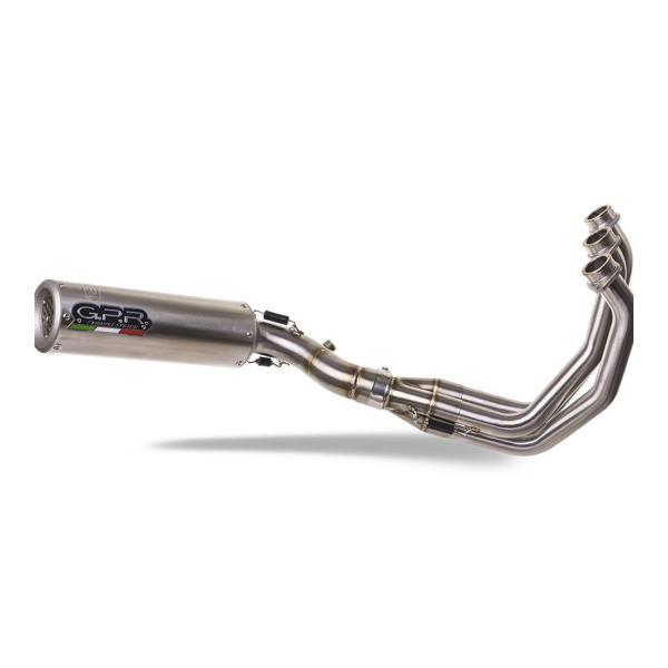 GPR complete exhaust approved Kat titanium M3 Triumph Trident 660 2021-2024
