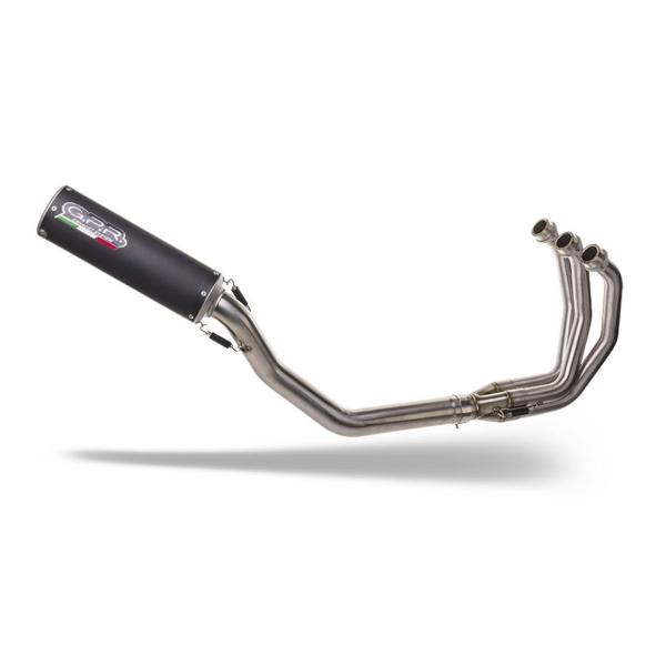 GPR complete exhaust approved Kat matte black M3 Triumph Trident 660 2021-2024