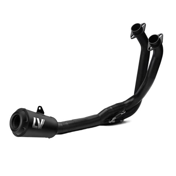 Leovince full exhaust Yamaha MT07 2025-2026 LV10 racing full black steel