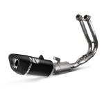 Leovince full exhaust Yamaha MT07 2025-2026 LV14R approved black steel