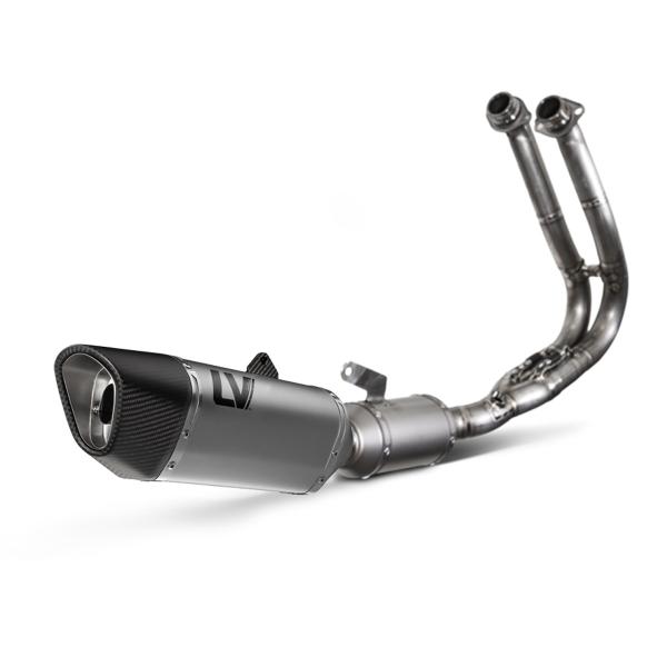 Leovince full exhaust Yamaha MT07 2025-2026 LV14R racing steel