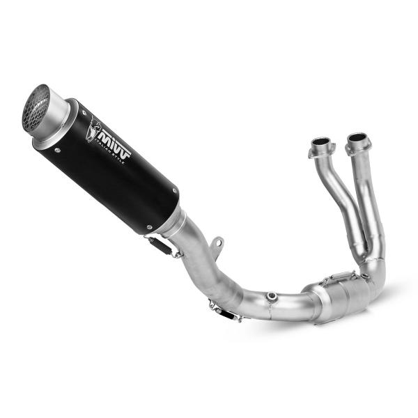 MIVV GPpro Black steel high Complete exhaust approved Yamaha MT07 2025-2026